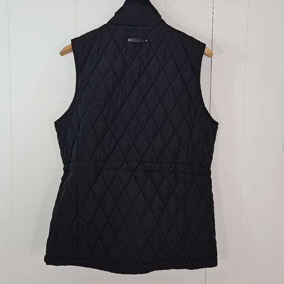 Lauren Ralph Lauren Diamond Quilted Vest Black Size Large Classic Preppy Heritag - Picture 13 of 13